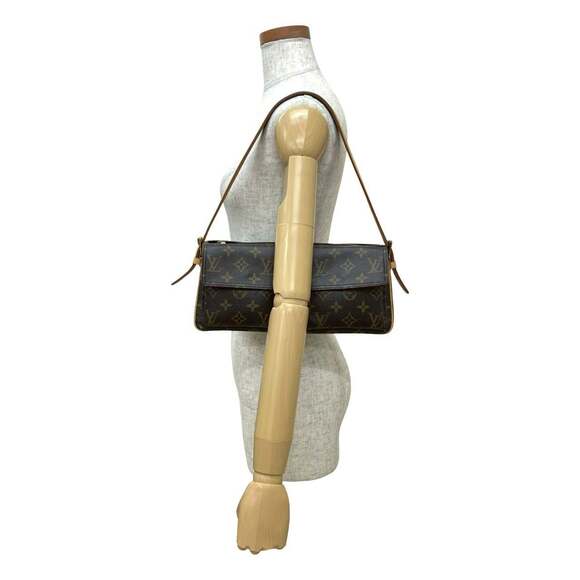 LOUIS VUITTON Brown Monogram Leather Shoulder Bag - Picture 2 of 10